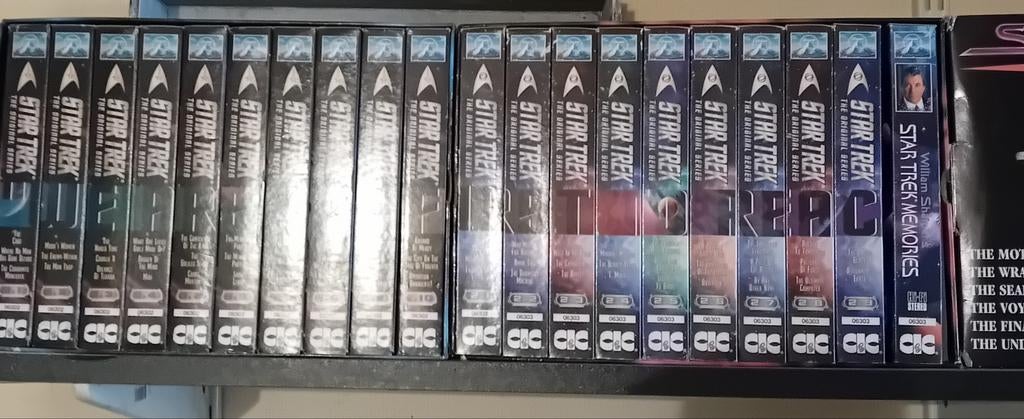 Star Trek VHS collectie, Ophalen of Verzenden