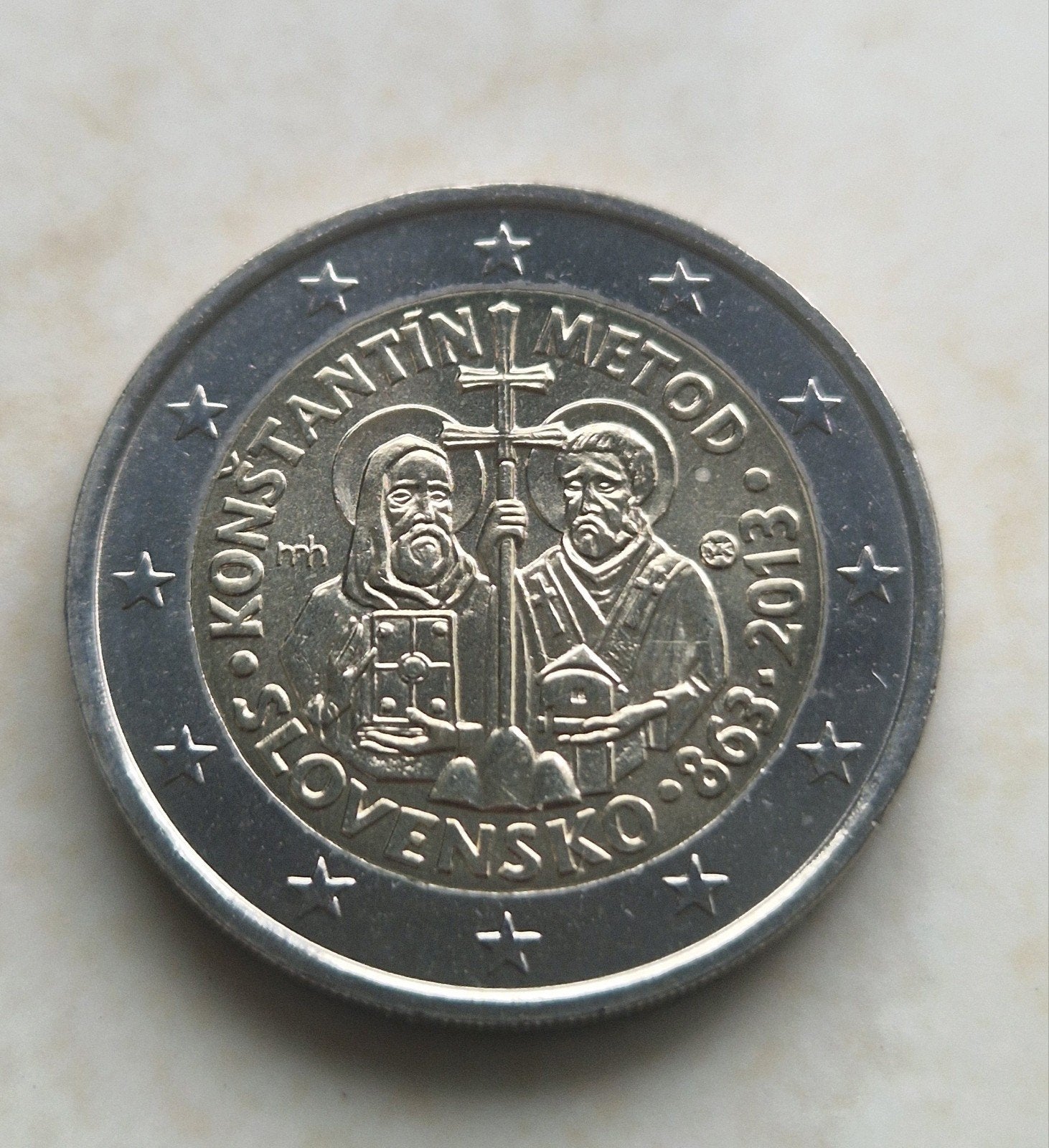 2013 Slovakia , 2 Euro Commemorative Coin, Ophalen of Verzenden, 2 euro