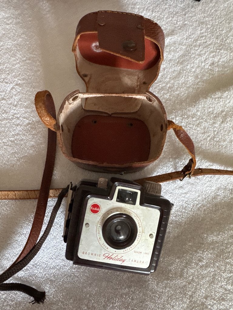 Vintage Kodak Brownie Holiday camera, Ophalen of Verzenden, Gebruikt, Compact, Kodak