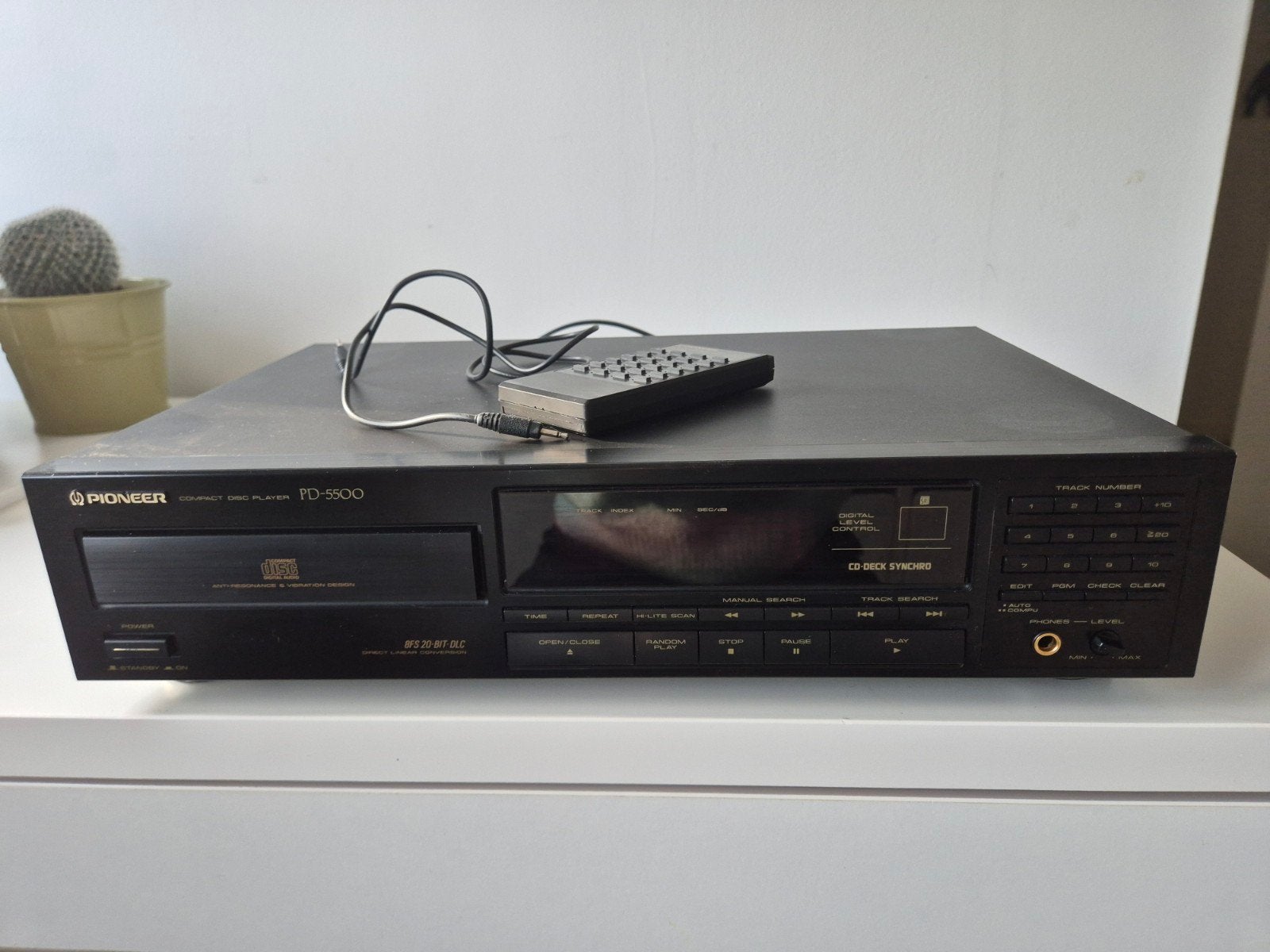 Pioneer PD-5500 Vintage CD – Première Main, très bon état, TV, Hi-fi & Vidéo, Lecteurs CD, Enlèvement, Pioneer