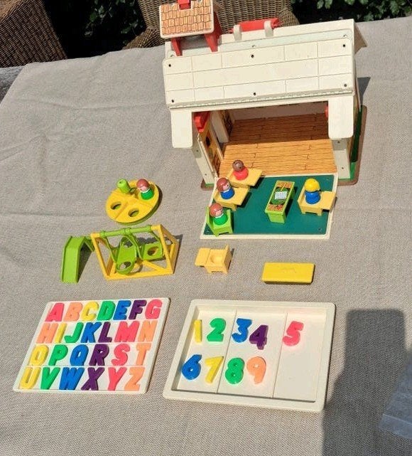 École Fisher Price vintage, Enlèvement ou Envoi