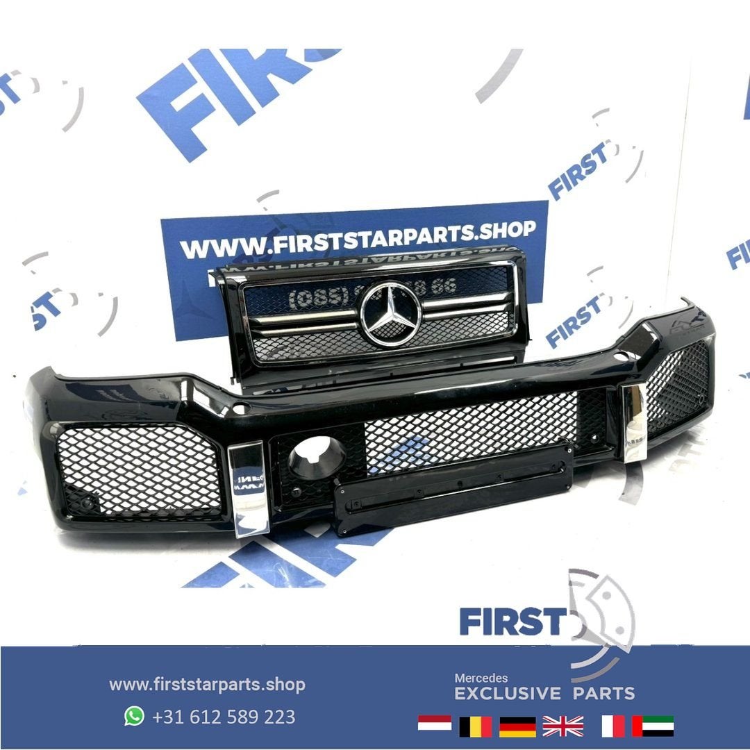 W463 G63 AMG VOORBUMPER + GT GRIL origineel Mercedes G KLASS, Utilisé, -, Avant, -