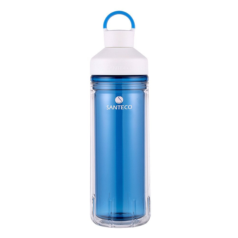 Drinkfles 590ml | Santeco Dubbelwandig Tritan | BPA Vrij, Enlèvement ou Envoi, Neuf