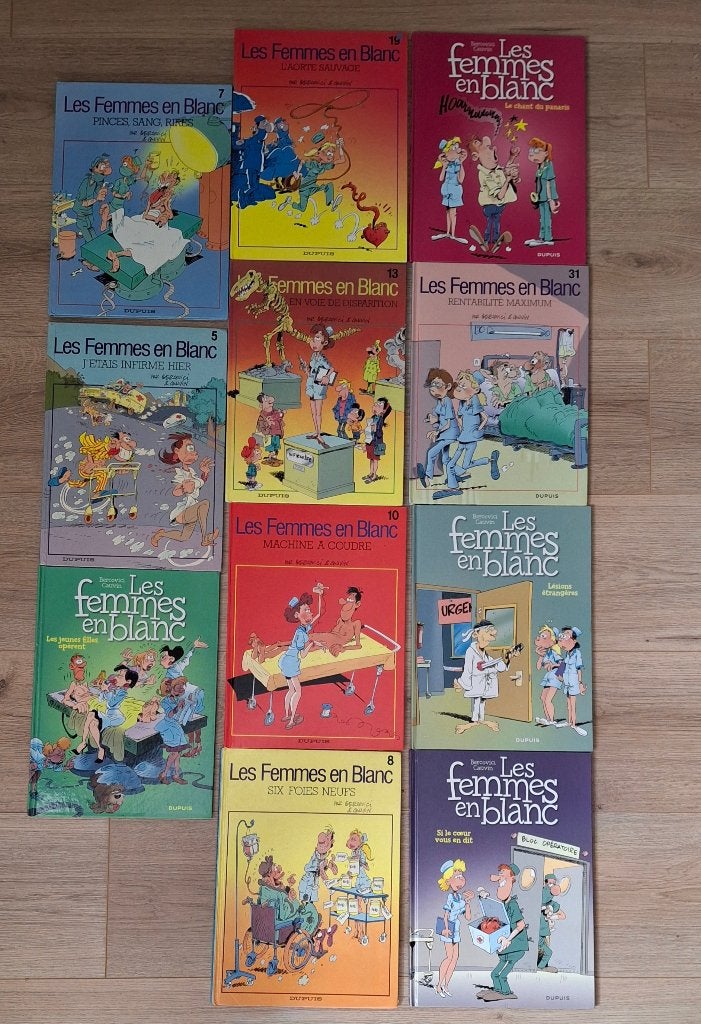 FEMME EN BLANC de bercovici et cauvin edition dupuis, Plusieurs BD, Enlèvement ou Envoi, Comme neuf, Bercovici & Cauvin