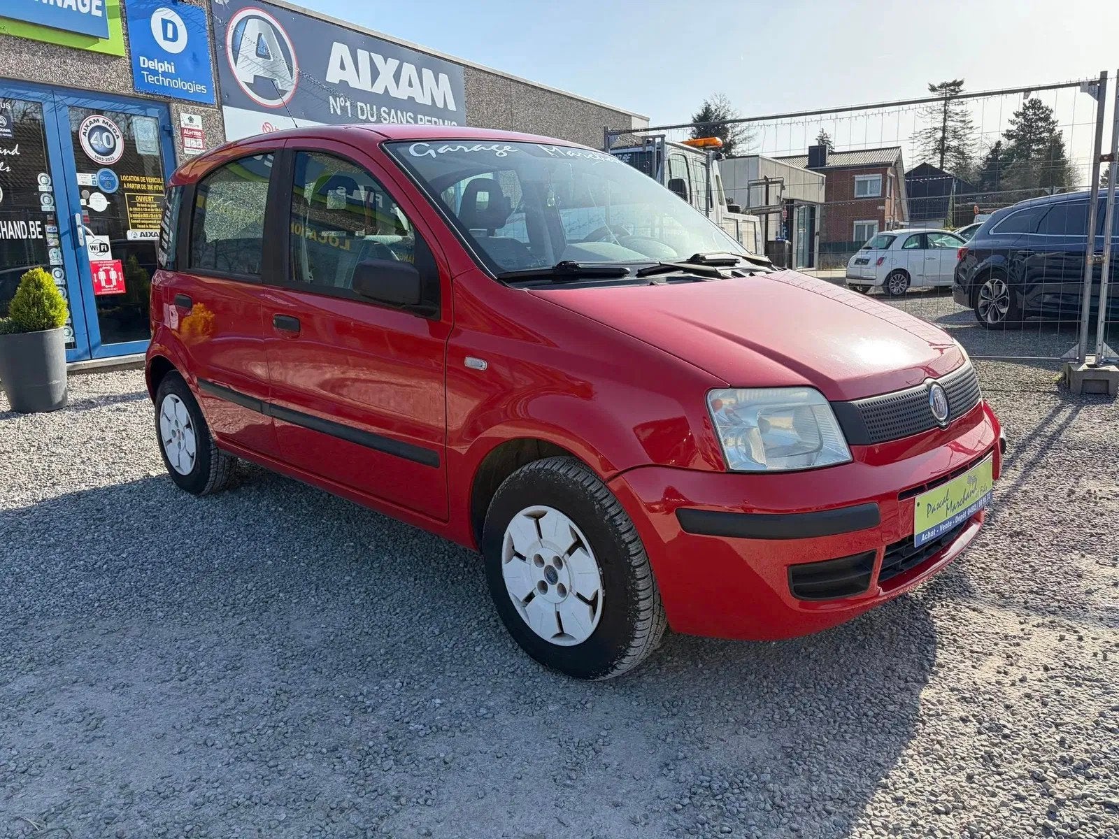 Fiat Panda, Autos, Fiat, Rouge, Achat, ABS, Boîte manuelle