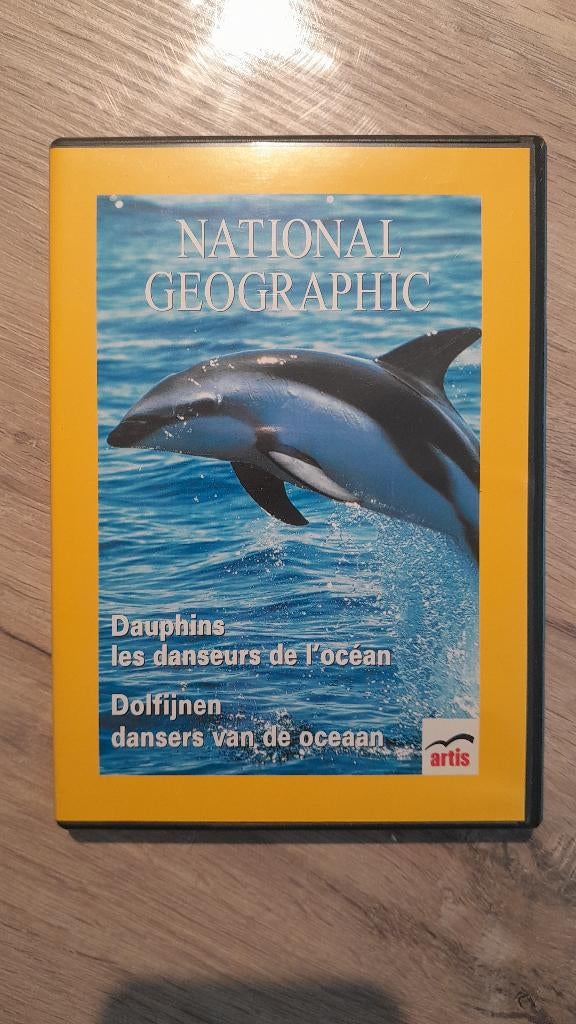 DVD National Geographic : Dauphins, les danseurs de l'océan, Tous les âges, Enlèvement ou Envoi, Comme neuf, Nature