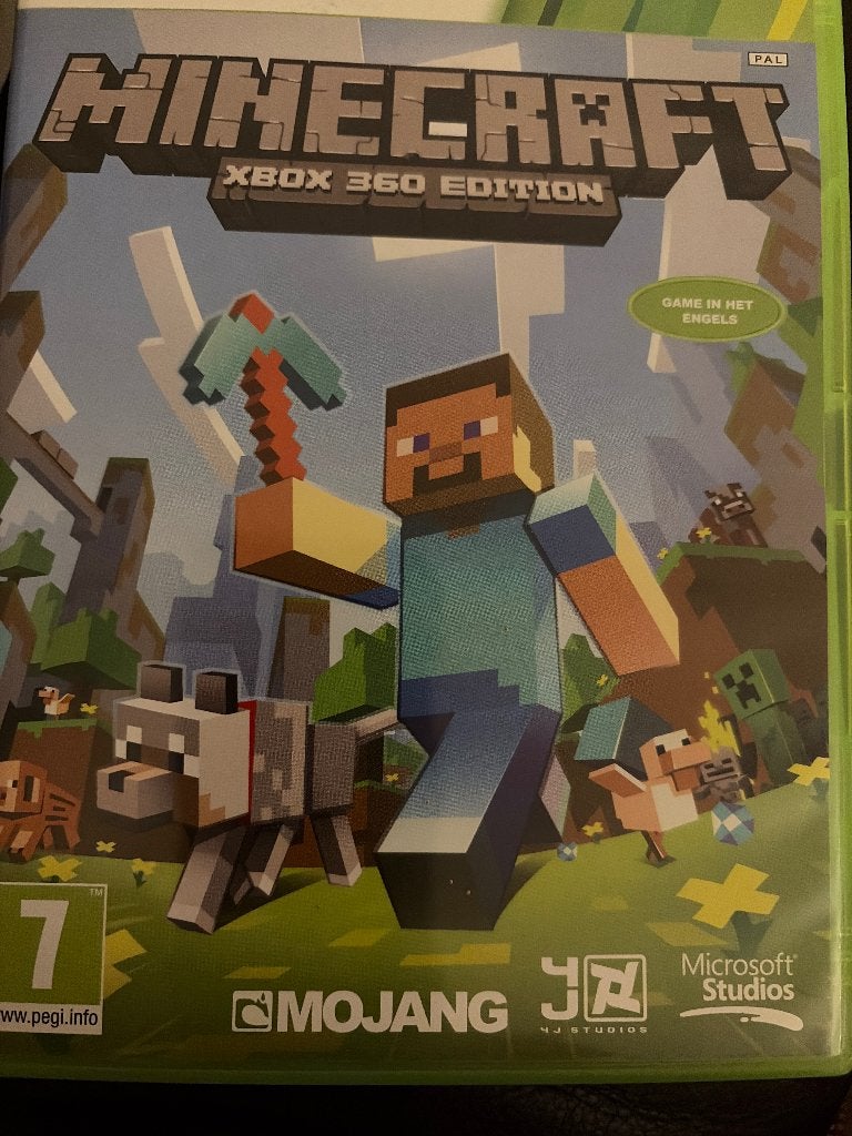 Minecraft XBOX 360 edition, Games en Spelcomputers, Ophalen of Verzenden, Gebruikt, Vanaf 7 jaar