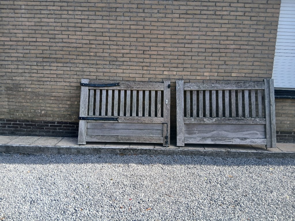 poort, Ophalen, 100 tot 150 cm, 100 tot 150 cm, Draaipoort