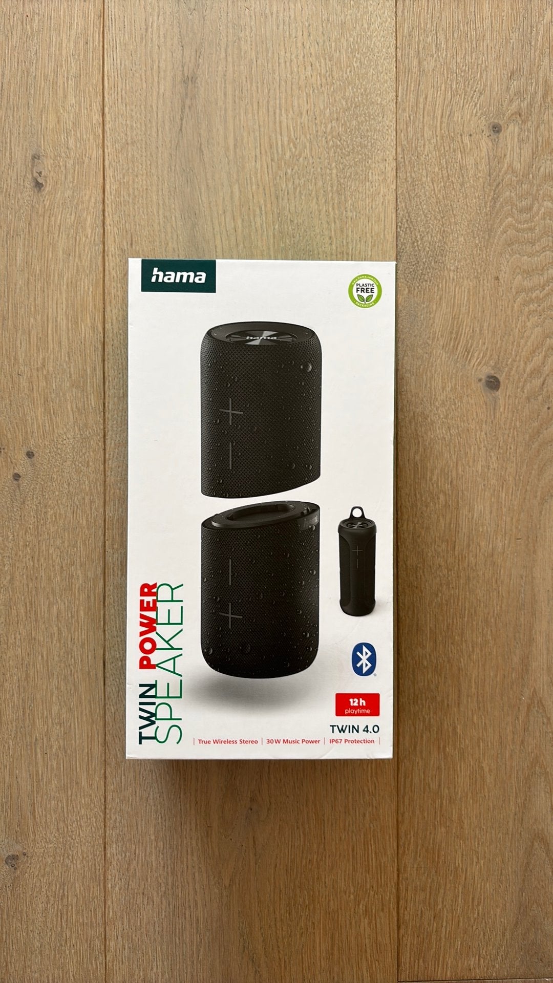 Hama twin 4.0 speaker (nieuw), Audio, Tv en Foto, Bluetooth, Ophalen, Nieuw, Draagbare speaker