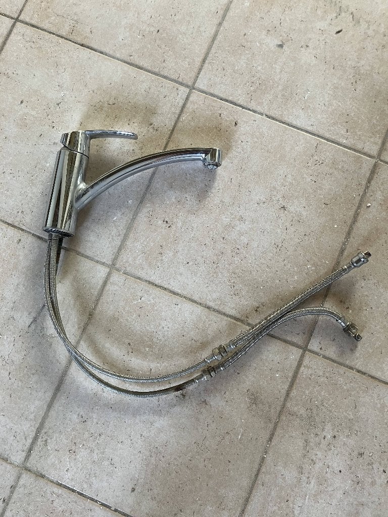 Kraan Grohe, Ophalen, Gebruikt, Chroom, Kraan