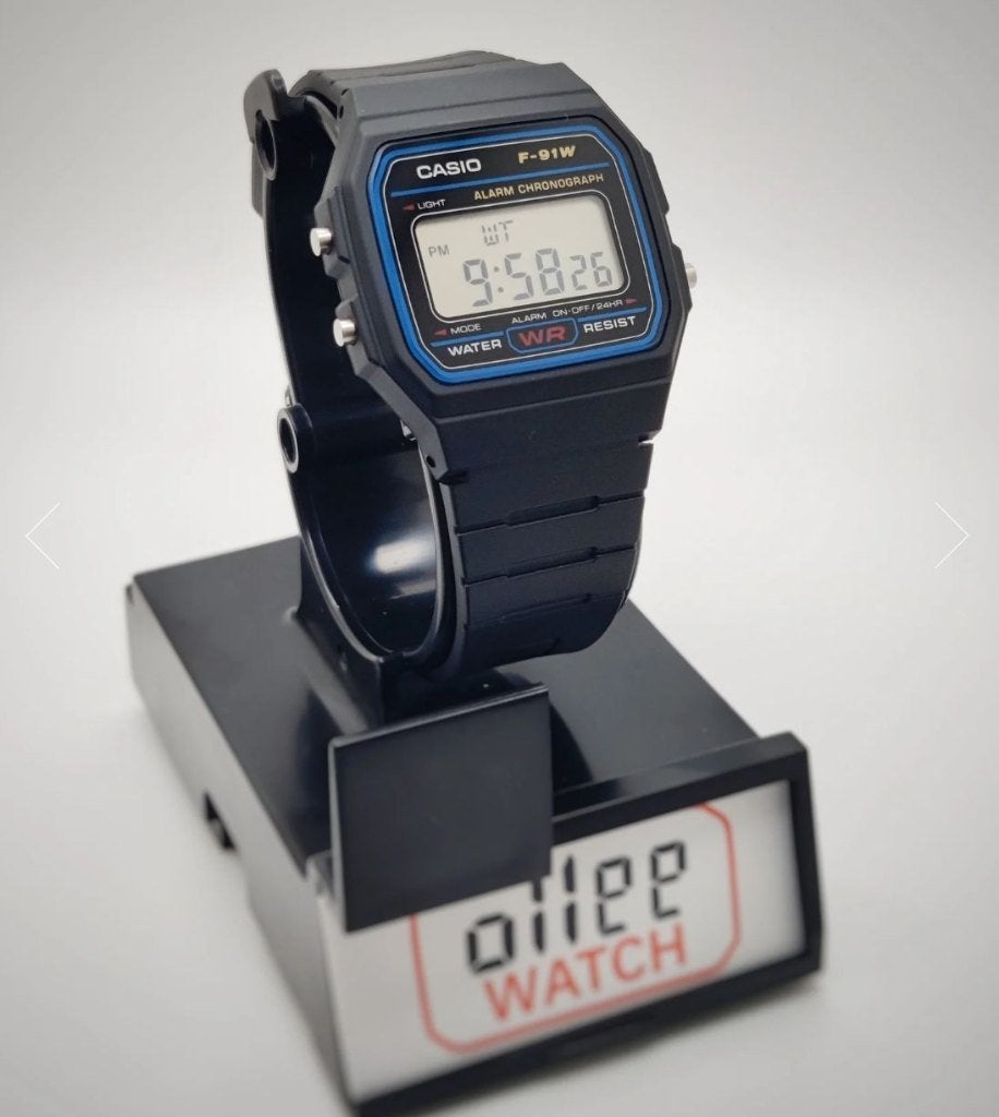 Ollee Watch Casio F-91W - nooit gedragen, zo goed als nieuw, Casio, Kunststof, Polshorloge, Kunststof