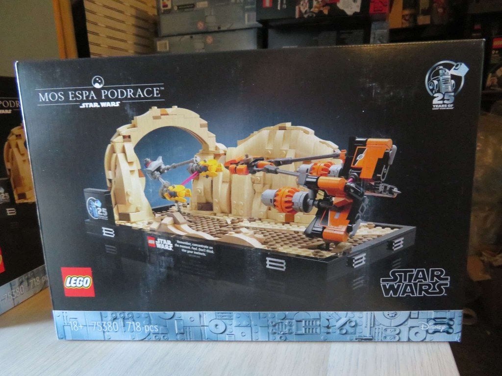 Lego Star Wars Mos Espa Podrace Diorama (2024), Star Wars, Lego, Nieuw, Ophalen of Verzenden