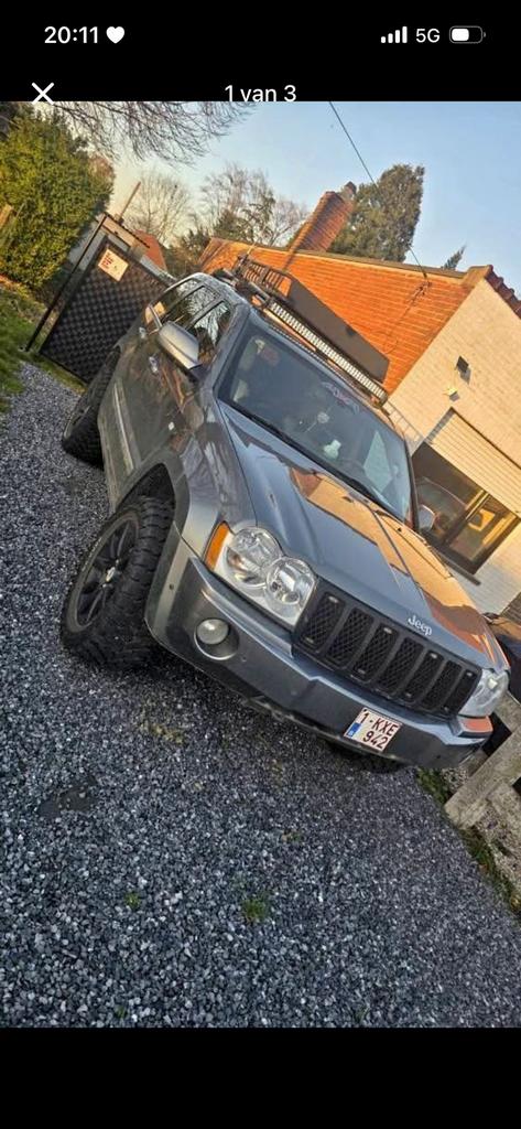 Jeep Grand Cherokee (lichte vracht), Auto's, Jeep, Automaat, Bruin, Diesel, Particulier