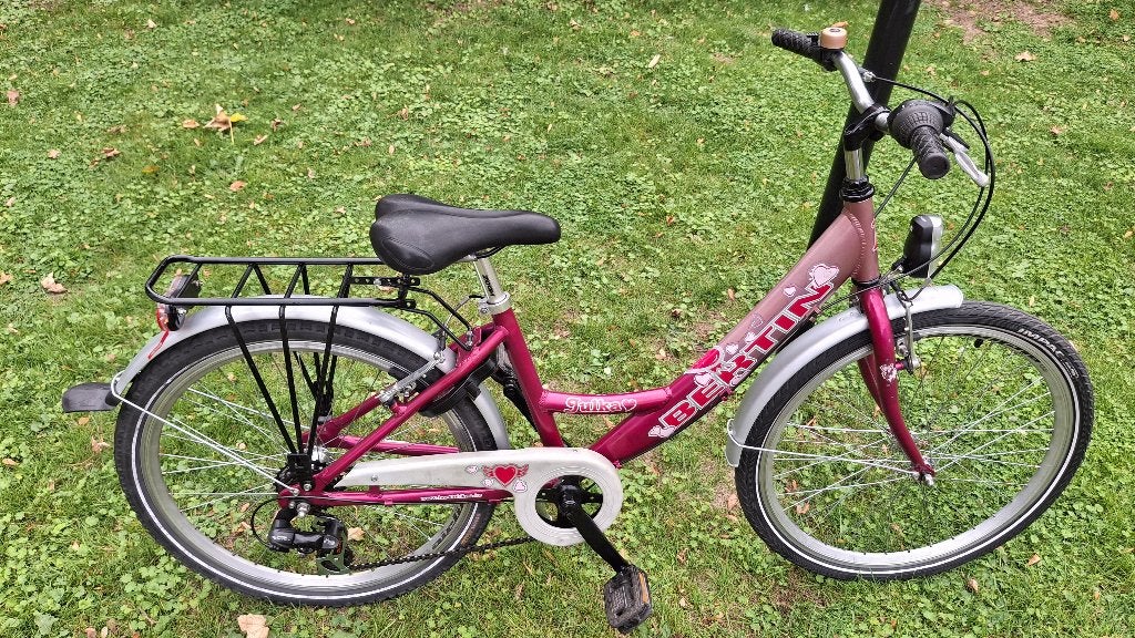 Zeer mooie goede BERTIN 24 inch meisjesfiets ALLES IN ORDE, Frein à main, Enlèvement, Utilisé, Oxford Sparta Batavus Norta gazelle Granville Sparta cube trek