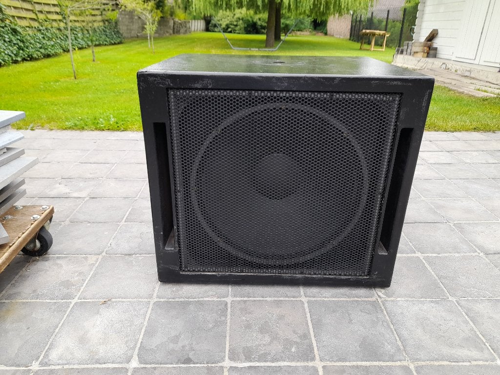 4 baskasten 18 inch passief 700 watt rms, Ophalen, 500 tot 1000 watt, P.A.