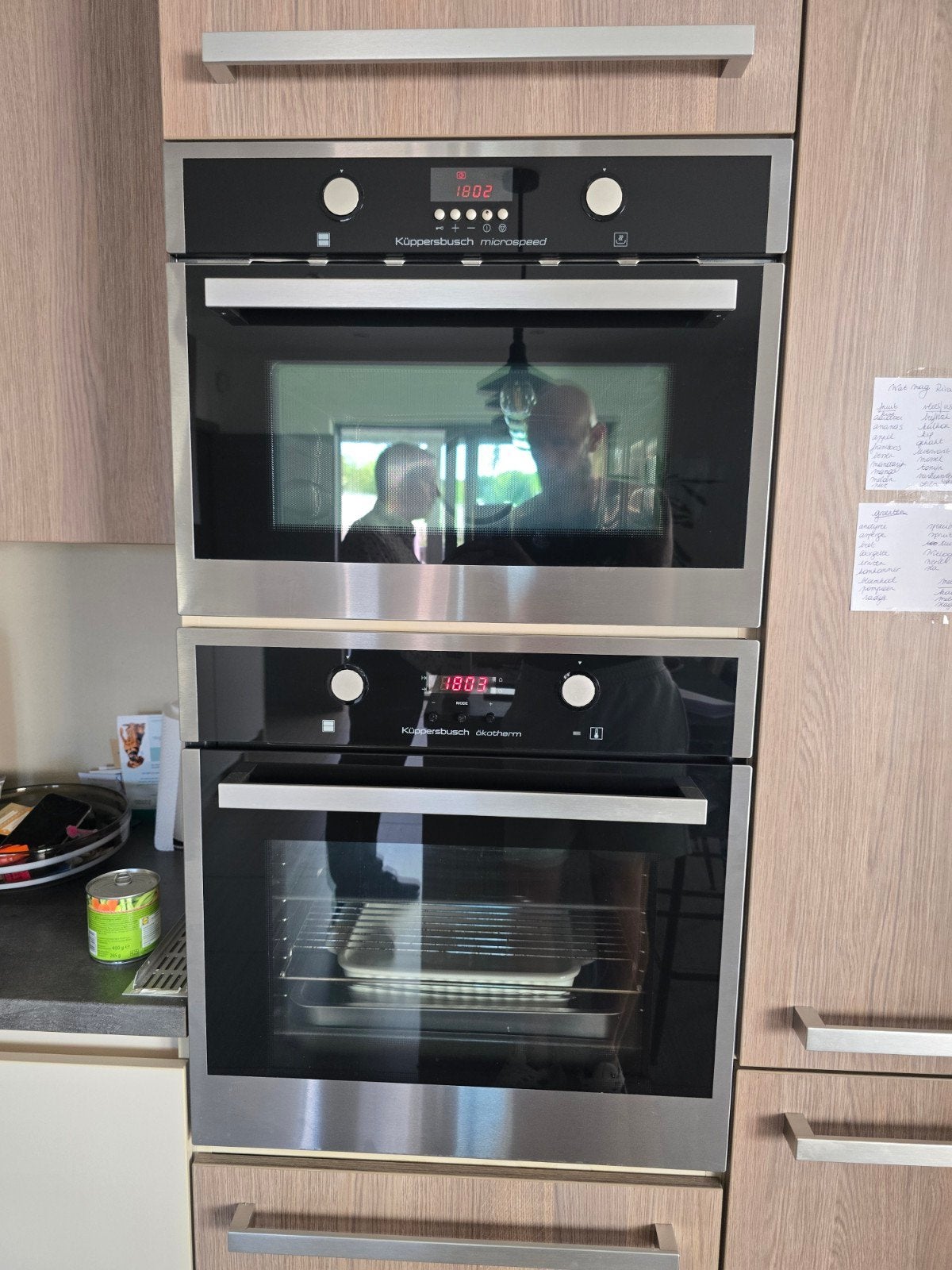 heteluchtoven plus combimicrogolfoven, Elektronische apparatuur, Ovens, Ophalen, Inbouw, Heteluchtoven