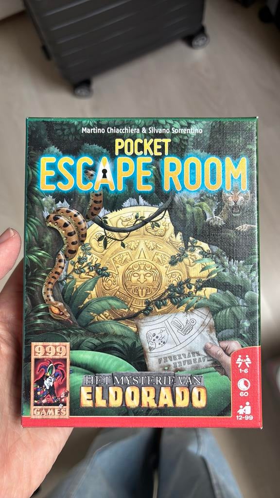 Pocket Escape room, Hobby en Vrije tijd, Ophalen, Zo goed als nieuw