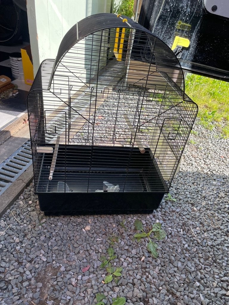 Vogelkooi te koop, Enlèvement, Utilisé, Aluminium, Cage à oiseaux
