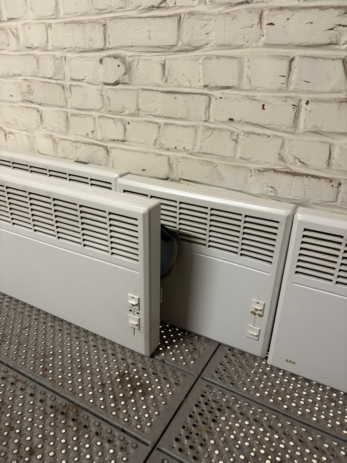 Elektrische verwarming wandmodel AEG, Ophalen, Gebruikt