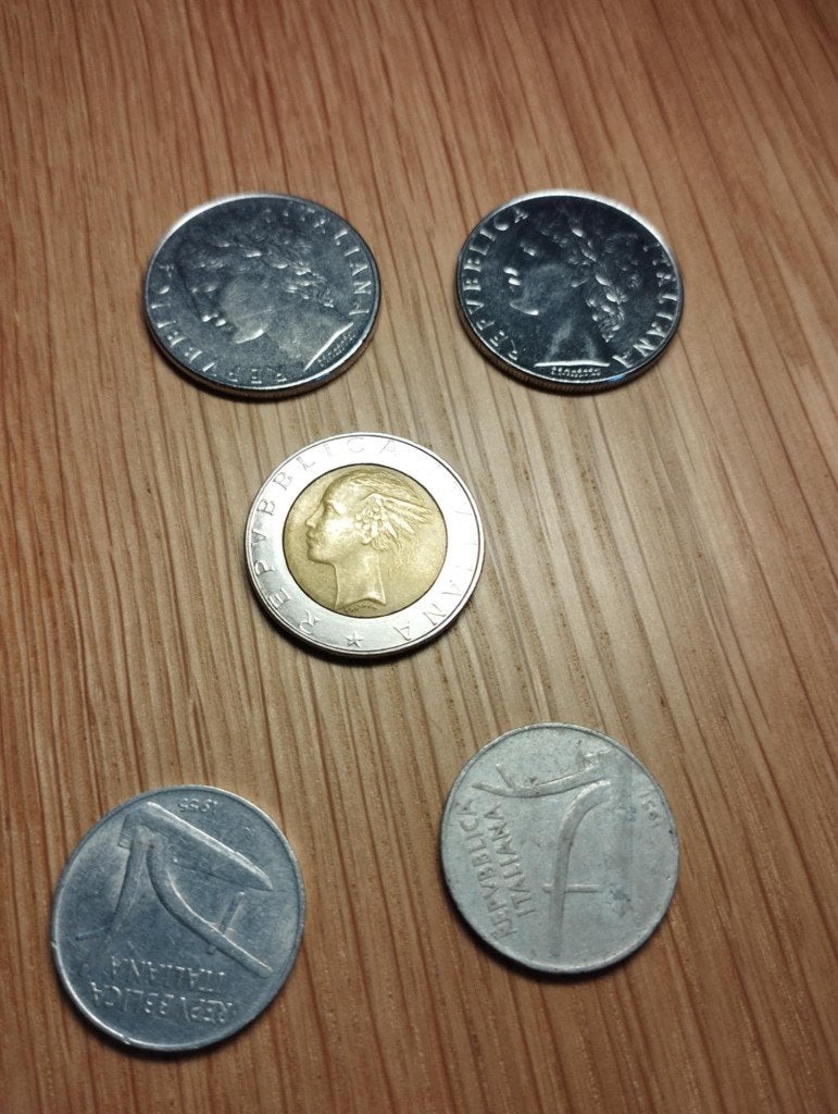 Oude valuta/Italië, Ophalen, Italië