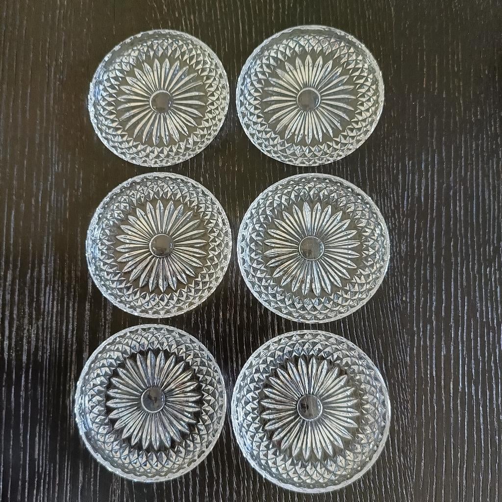 Kristallen onderzetters., Antiek en Kunst, Ophalen of Verzenden