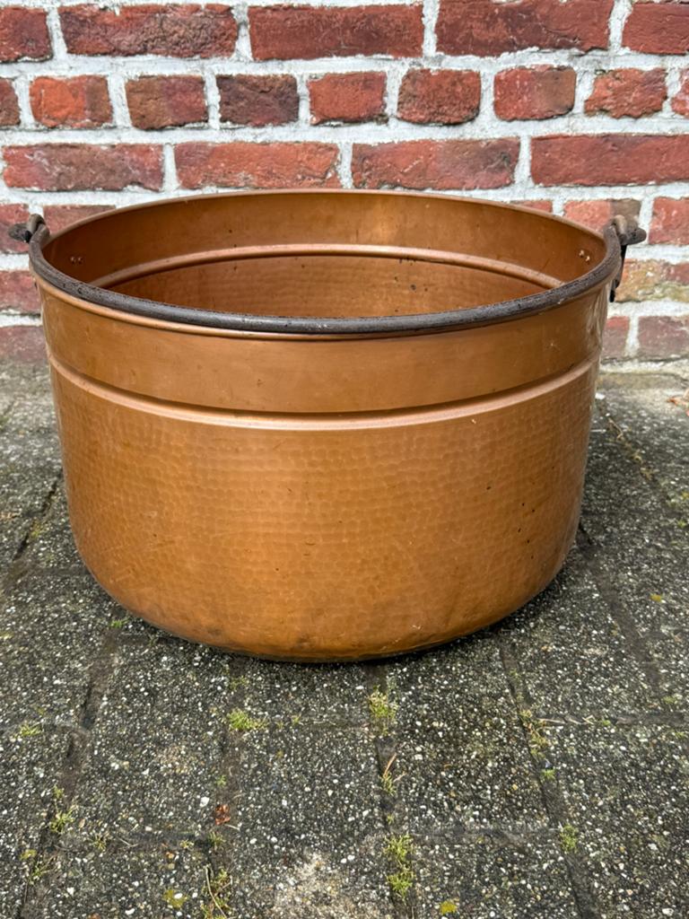 Koperen kuip ideaal om hout in te bewaren, Tuin en Terras, Ophalen, Gebruikt, Hout