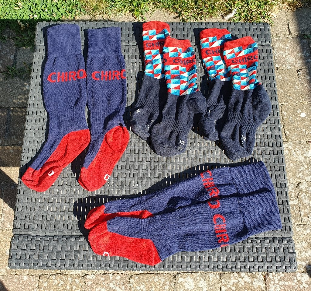 CHIRO - Kousen, Kinderen en Baby's, Kinderkleding | Maat 110, Ophalen, Overige typen, Jongen of Meisje, Zo goed als nieuw