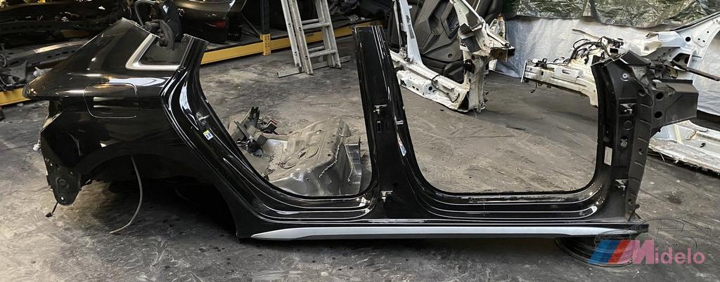 AUDI A3 SNIJDEEL ACHTERSCHERM RECHTS LY9T, Auto-onderdelen, Gebruikt, -, -, Spatbord
