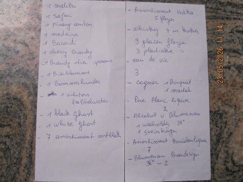 mini alcohol flesjes, Verzamelen, Ophalen of Verzenden, Nieuw, Flesje(s), Overige merken