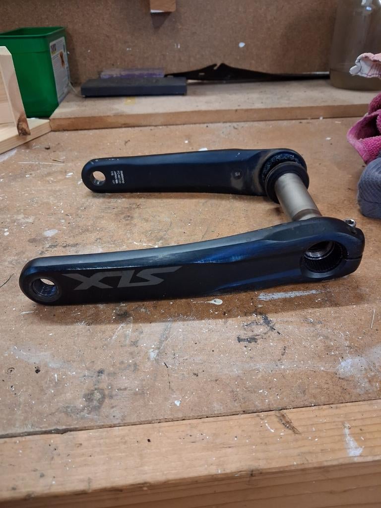 Crankstel Shimano SLX, Fietsen en Brommers, Ophalen of Verzenden