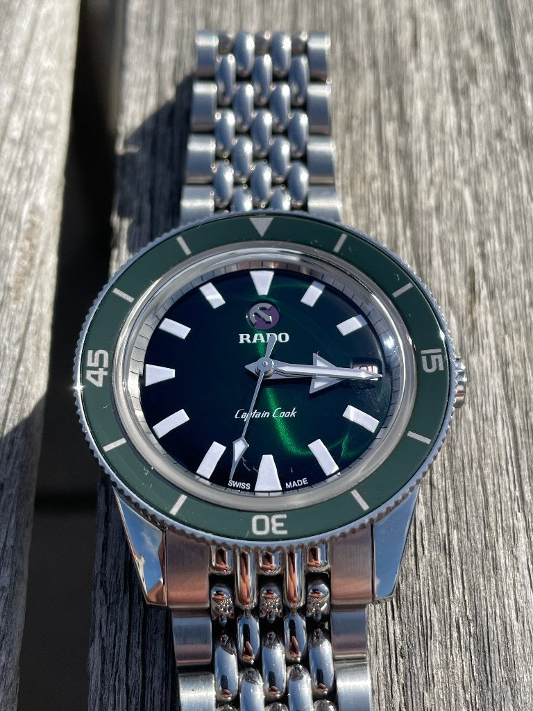 Rado Captain Cook Vert 37 mm, Enlèvement ou Envoi