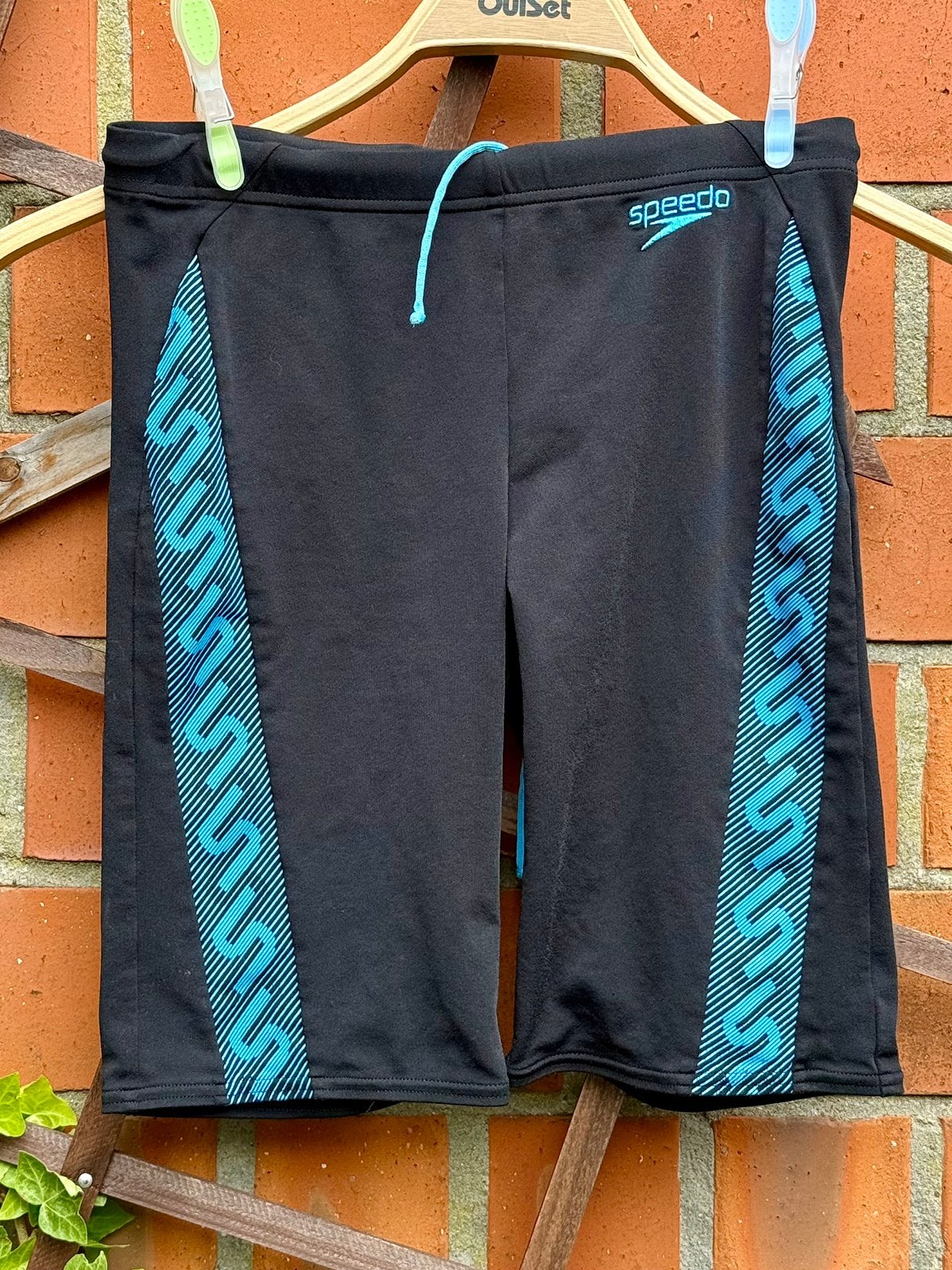 Speedo zwemjammer – zwart met blauwe zijpanelen, Kleding | Heren, Badmode en Zwemkleding, Ophalen of Verzenden, Maat 46 (S) of kleiner