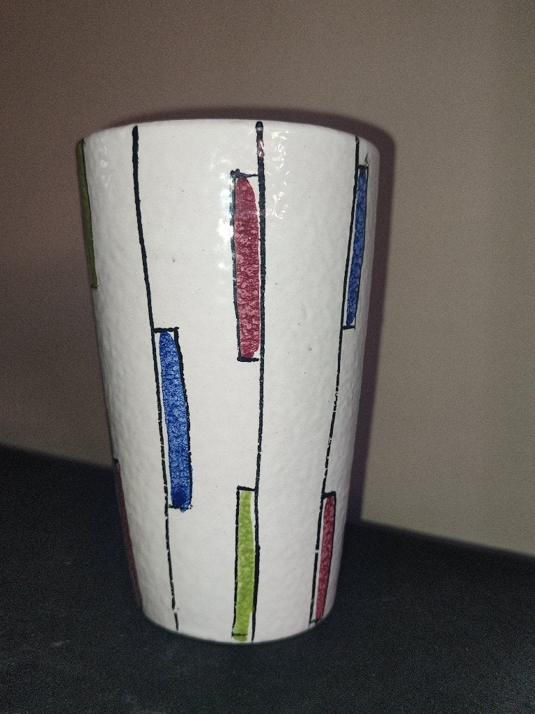 Italian mid Century ceramic vase, Antiek en Kunst, Ophalen of Verzenden