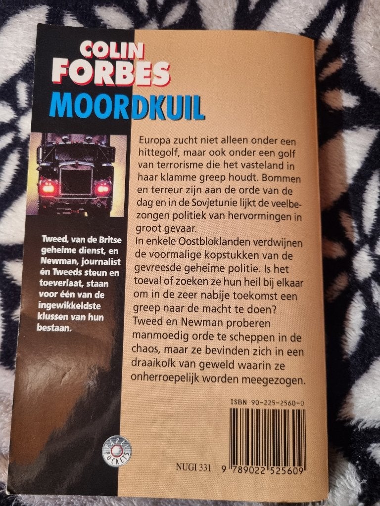 Boek Colin Forbes - Moordkuil, Livres, Thrillers, Enlèvement ou Envoi, Colin Forbes, Utilisé, Europe autre
