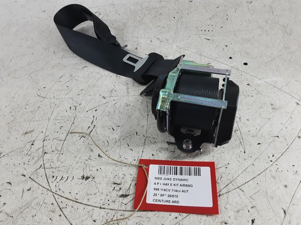 VEILIGHEIDSGORDEL RECHTS ACHTER Nissan Juke (F16) (L008510), Auto-onderdelen, Gebruikt, Mevr. I. Hauben, Rue de l'Espoir 34 34
4030  GRIVEGNÉE, BE
