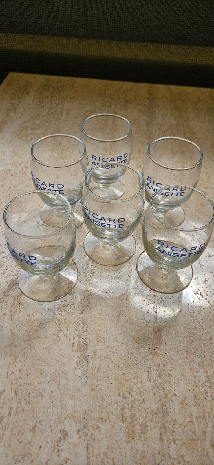 Verres Ricard, Enlèvement ou Envoi, Comme neuf, Autres types