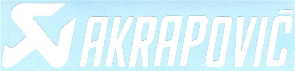 Akrapovic sticker #12, Motoren, Accessoires | Stickers, Verzenden
