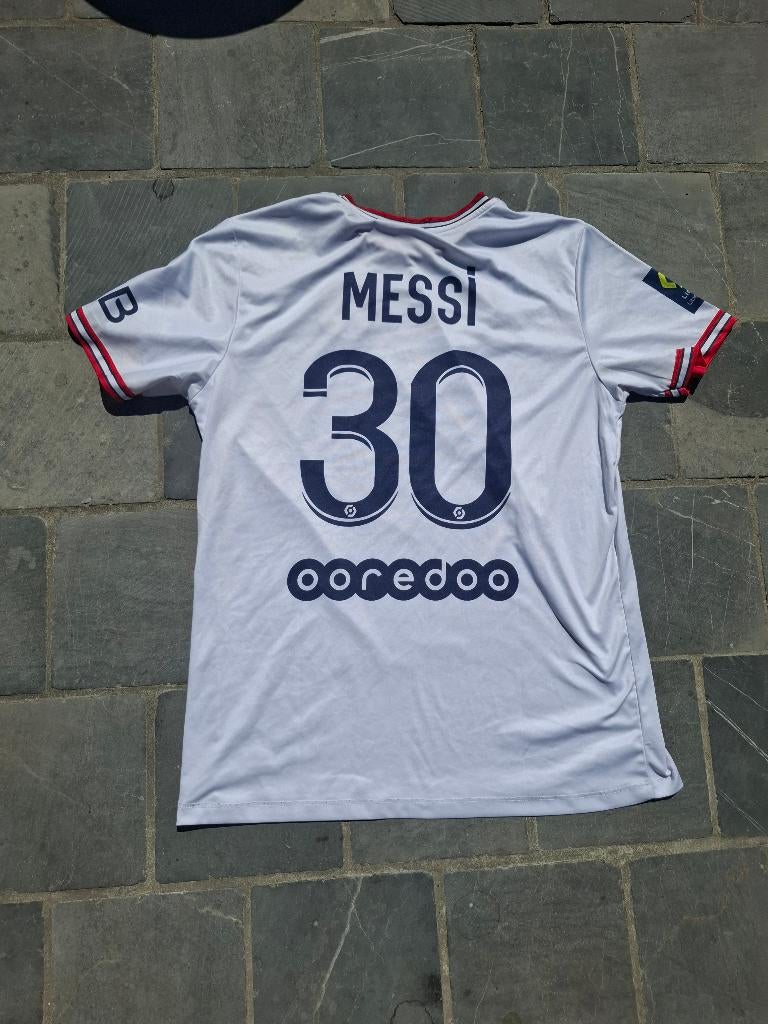 PSG Messi shirt, Wit, Maat 56/58 (XL), Ophalen of Verzenden, Zo goed als nieuw