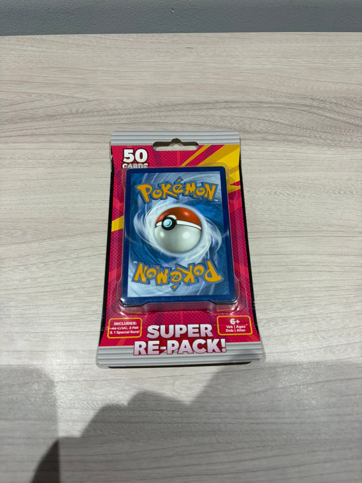 SAIVIX Pokémon Super Re-Pack 50 Cards  | Mystery TCG, Ophalen of Verzenden, Zo goed als nieuw, Foil