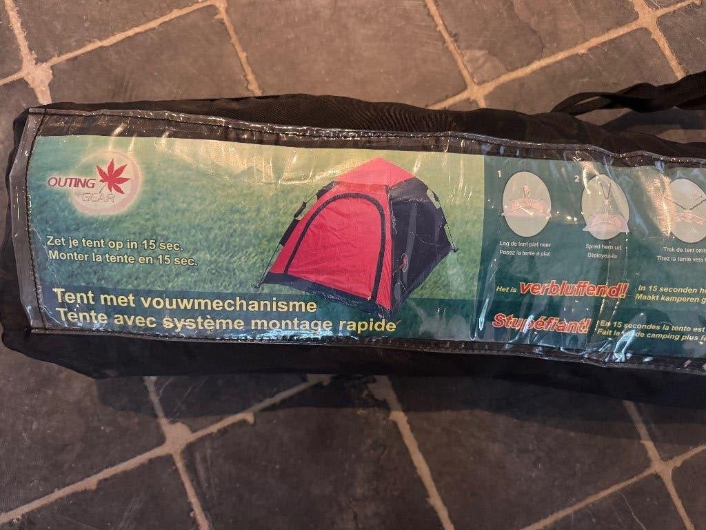 Outing Gear Pop-up Tent - Snel op te zetten!, Ophalen, Zo goed als nieuw, Tot en met 2