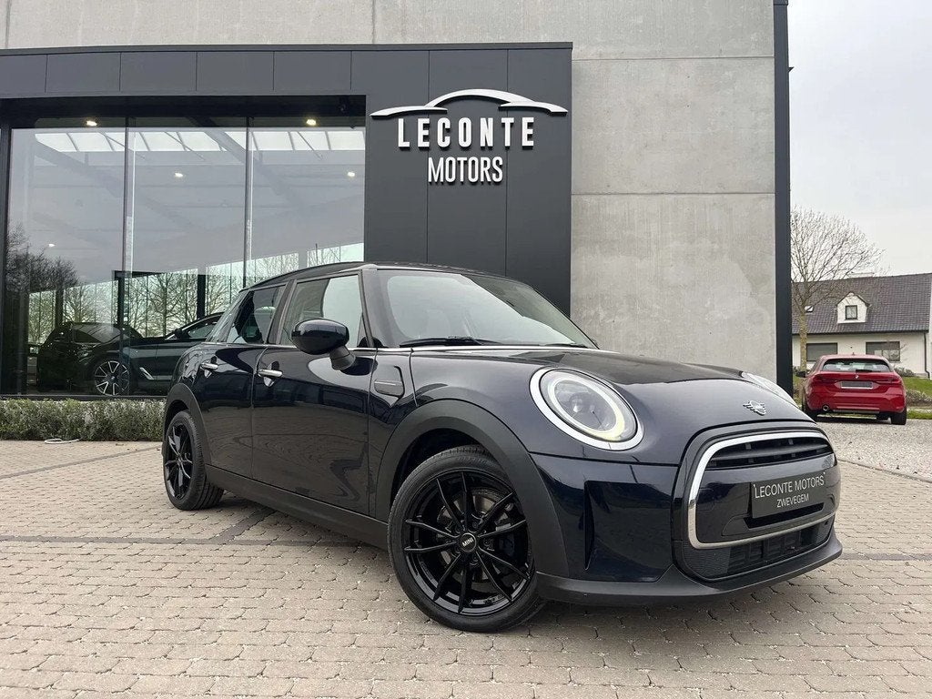 MINI One Mini 1.5iA 5-deurs Full-LED/Carplay/Gps/Cruise/PDC, Auto's, Automaat, Stof, Gebruikt, Blauw