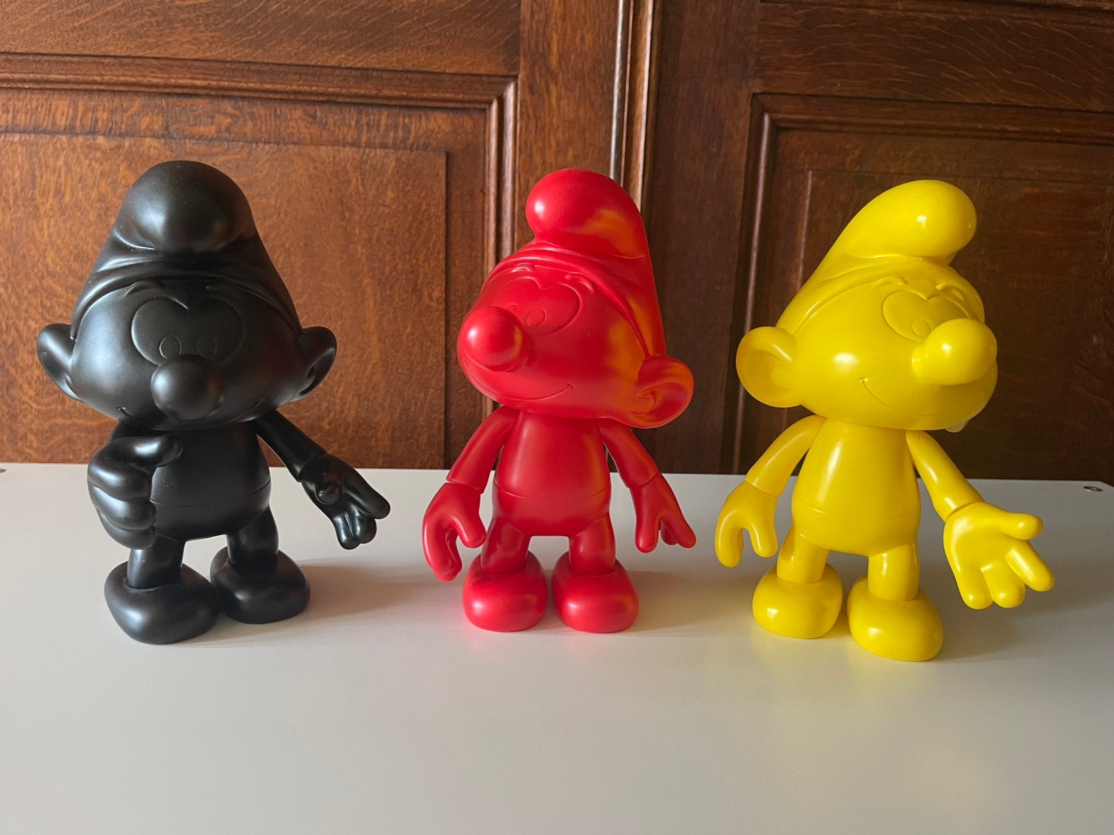 Trois schtroumpfs ( édition diable rouges ), Enlèvement, Comme neuf