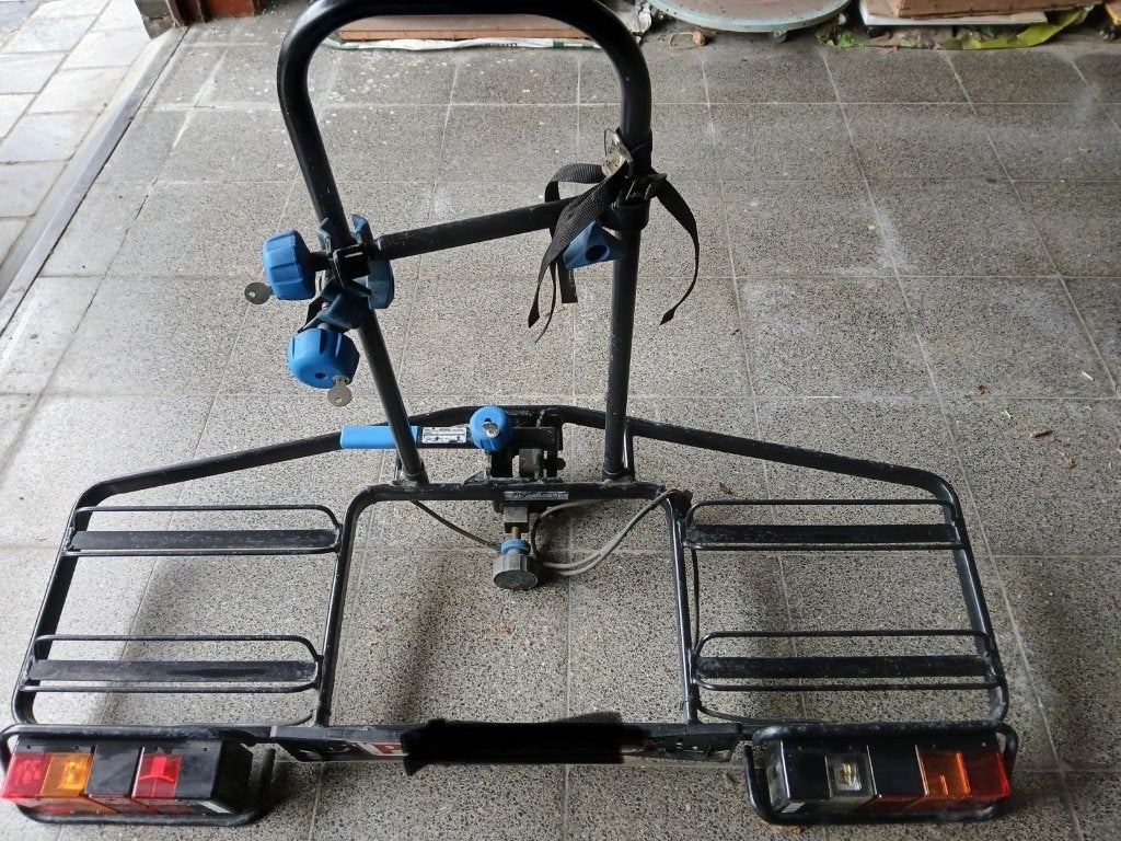Thule fietsendrager Classic 989, Ophalen, Gebruikt, Brede banden, 2 fietsen