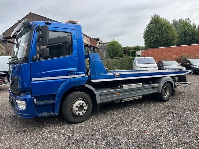 mercedes atego 1223 takelwagen, Achterwielaandrijving, Euro 6, Blauw, 170 kW