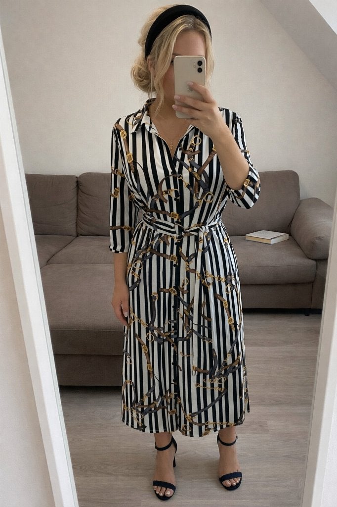 Lange jurk K-Design xl, Kleding | Dames, Jurken, K-design, Maat 46/48 (XL) of groter, Zo goed als nieuw, Onder de knie