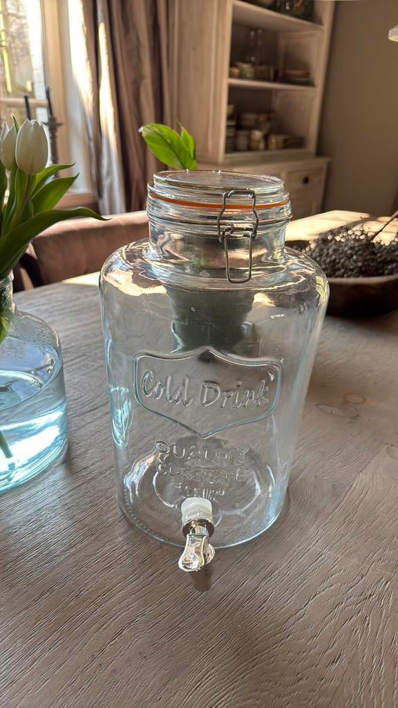 Drank dispenser 8 liter, Huis en Inrichting, Ophalen, Zo goed als nieuw