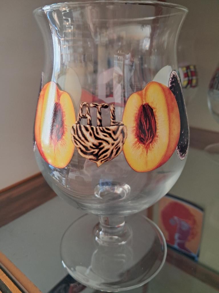 Duvel glas Alanta, Verzamelen, Ophalen of Verzenden, Zo goed als nieuw