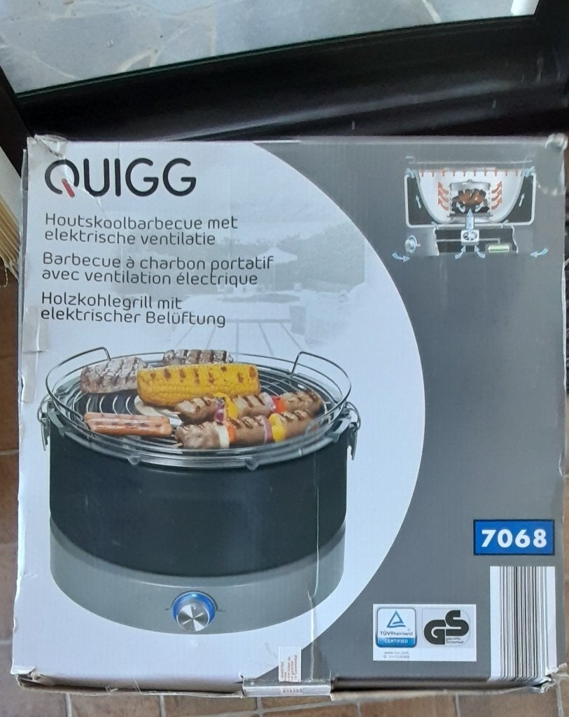 Table de barbecue avec ventilation et sac de transport, Enlèvement, Neuf, Avec accessoires