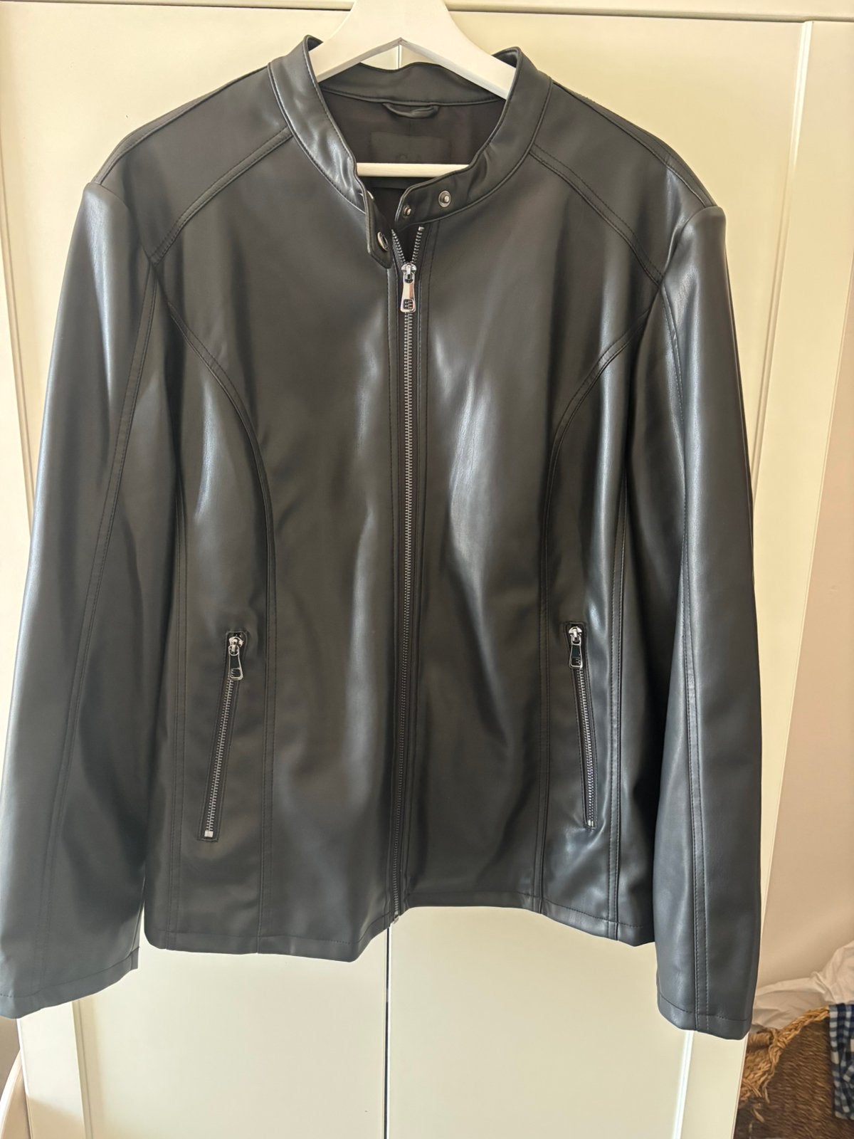 Jas vest biker, Ophalen, Zo goed als nieuw, Maat 48/50 (M)