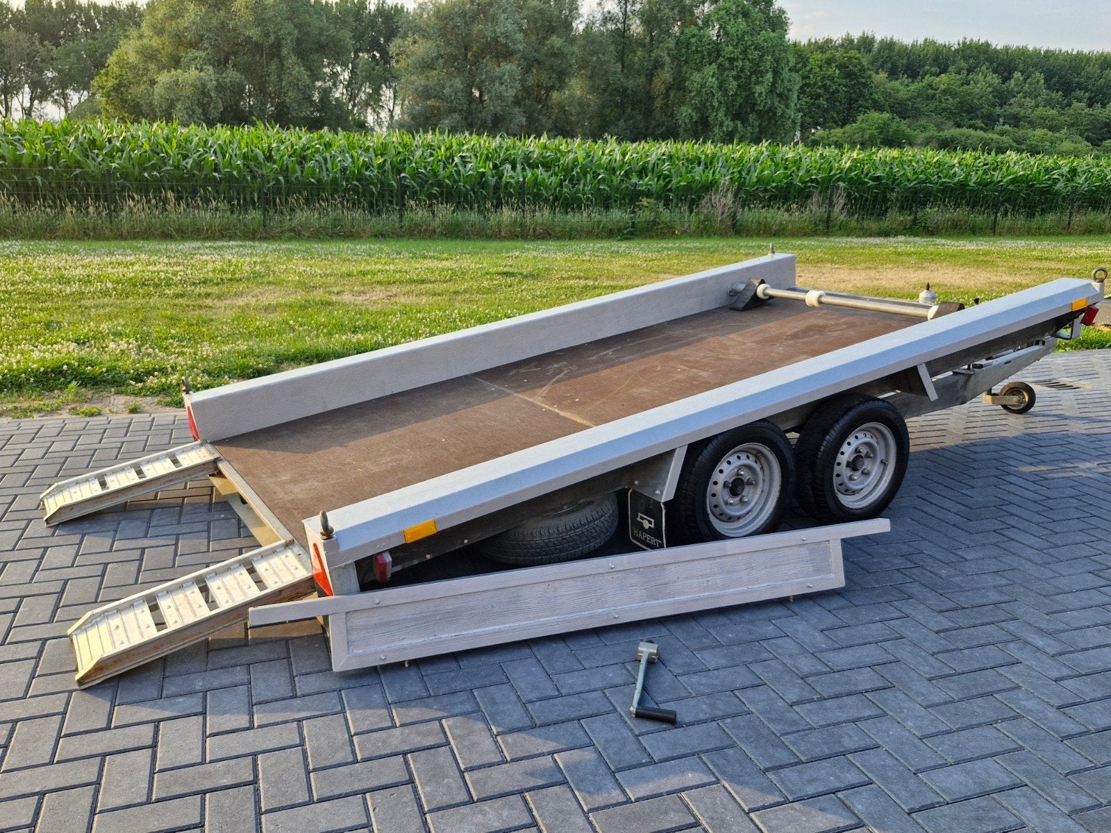 Hapert oprijwagen/transporter - 2000kg - Kantelfunctie, Verzenden
